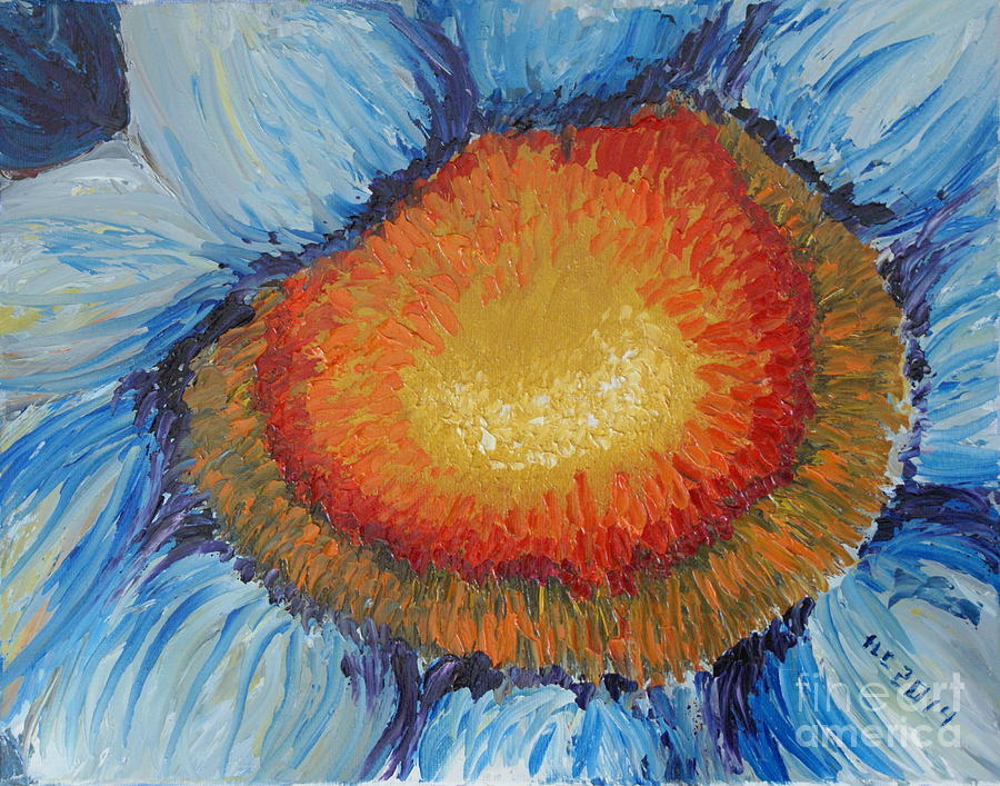 Spring flowers Painting by Theresa Cangelosi