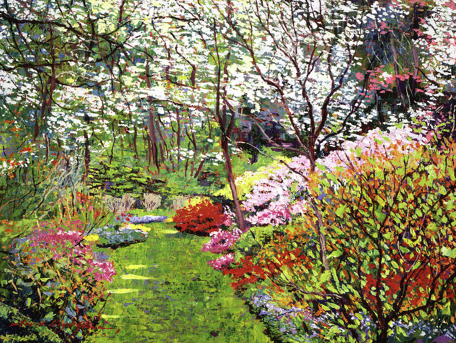 Spring Forest Vision Painting by David Lloyd Glover