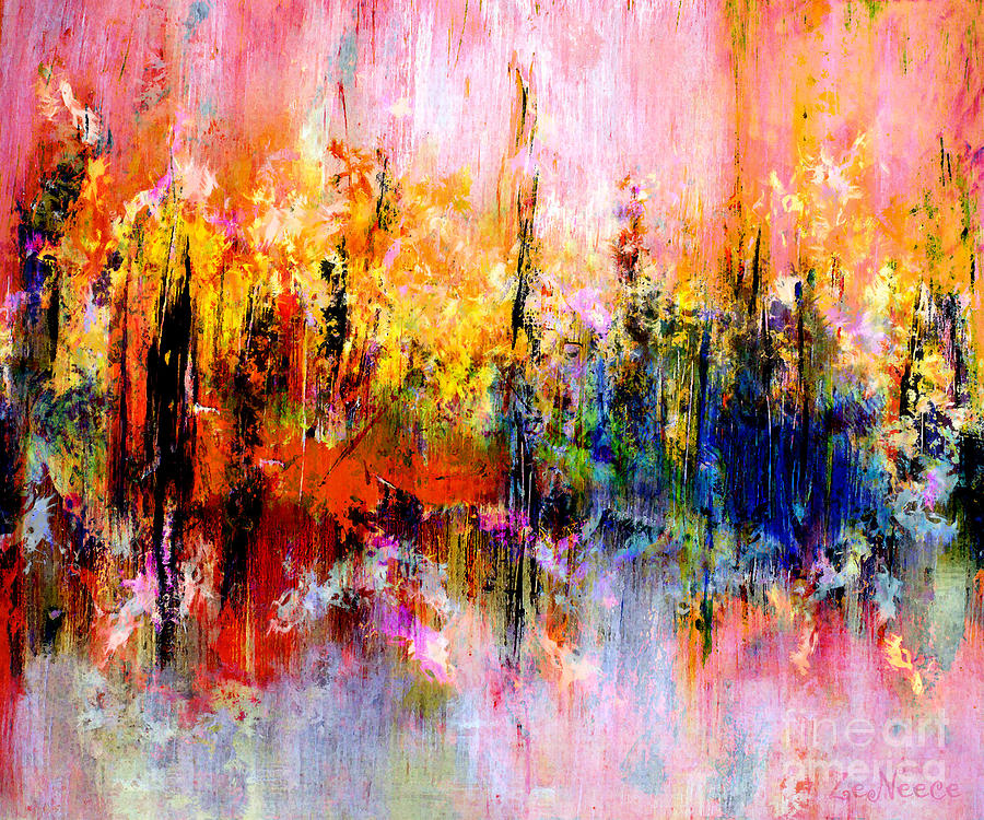 Spring Forth Into Pandemonium Painting by Neece Campione