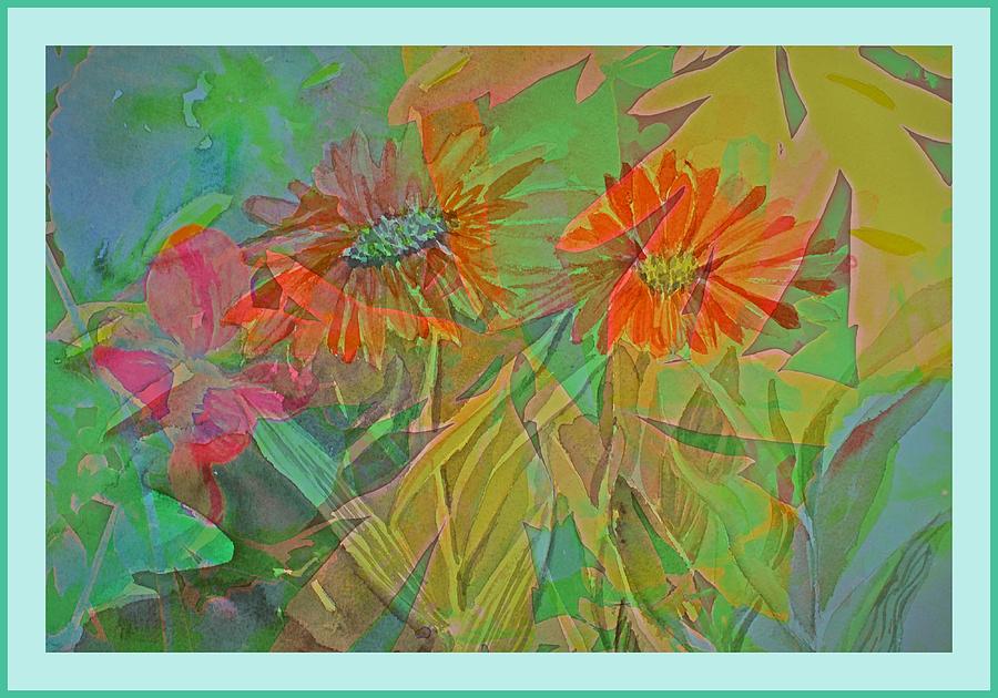 Flower Mixed Media - Spring Forward by Mindy Newman