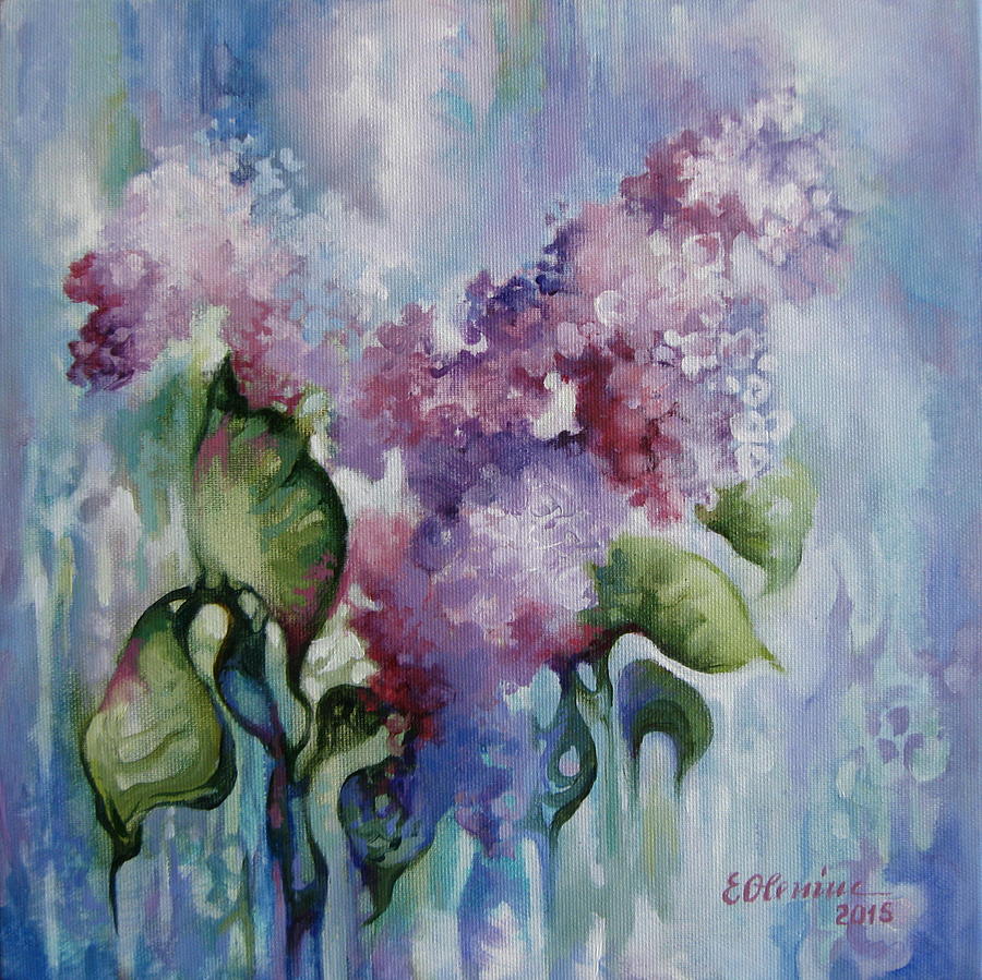 Spring fragrances Painting by Elena Oleniuc