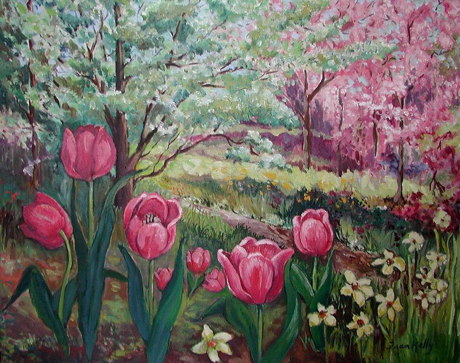Spring Painting - Spring by Fran Kelly