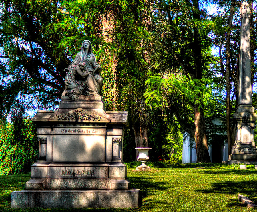 Spring Grove Cemetery Site Photograph by Jonny D