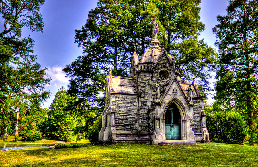 Spring Grove Mausoleum Photograph by Jonny D