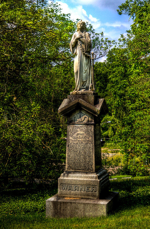 Spring Grove Statue Photograph by Jonny D