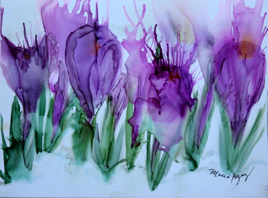 Spring Has Sprung Painting by Marcia Breznay