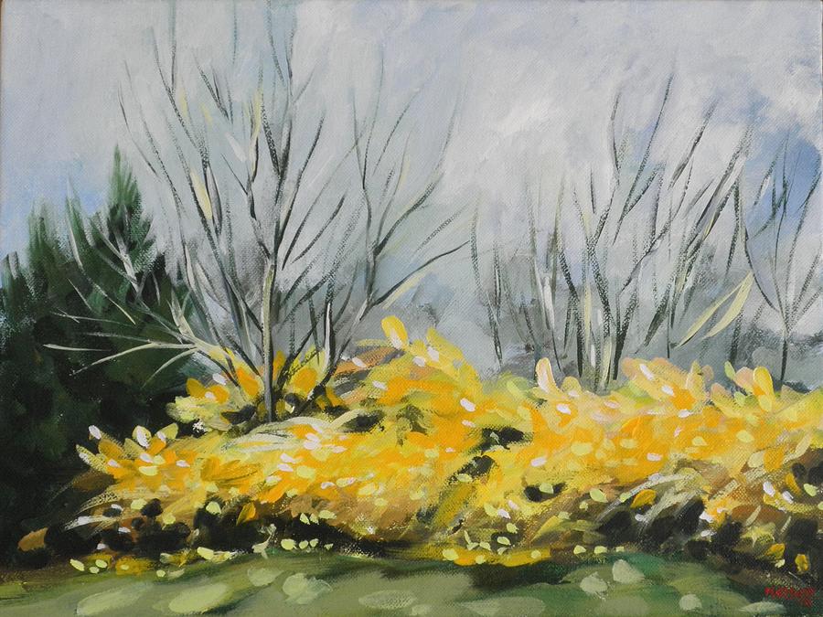 Spring has Sprung Painting by Outre Art Natalie Eisen