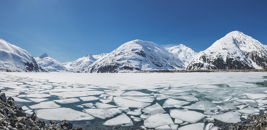 Spring Ice Breaking Apart Photograph by Kevin Smith - Fine Art America