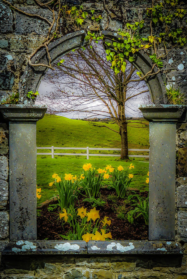 Ireland Photograph - Spring In Ballynacally, County Clare by James Truett Ireland Photograph - Spring In Ballynacally, County Clare by James Truett