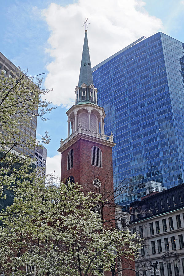 Spring in Boston Old South Meeting House Photograph by Toby McGuire