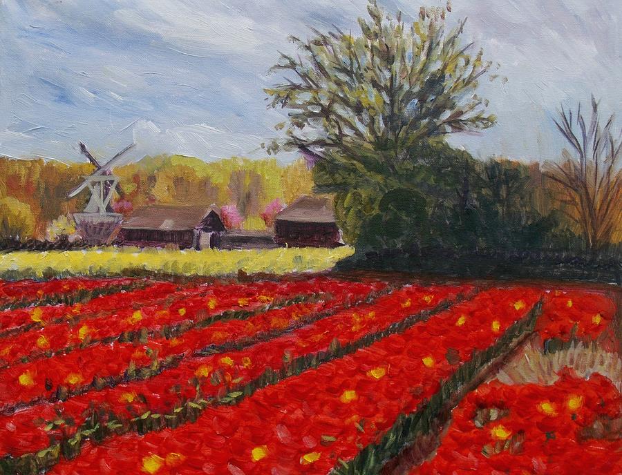 Spring In Holland Painting