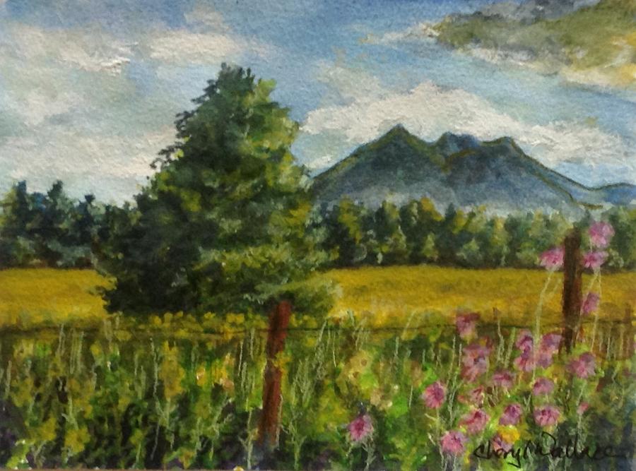 Spring in the High Country Painting by Cheryl Wallace