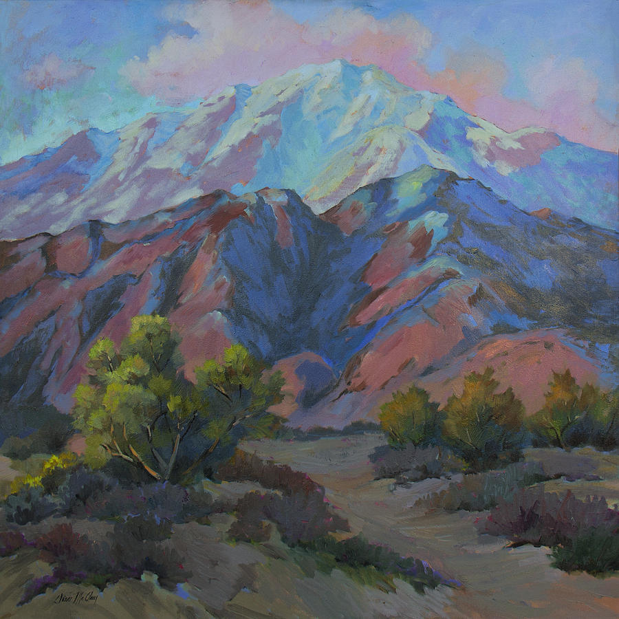 Spring in the Mountains Painting by Diane McClary