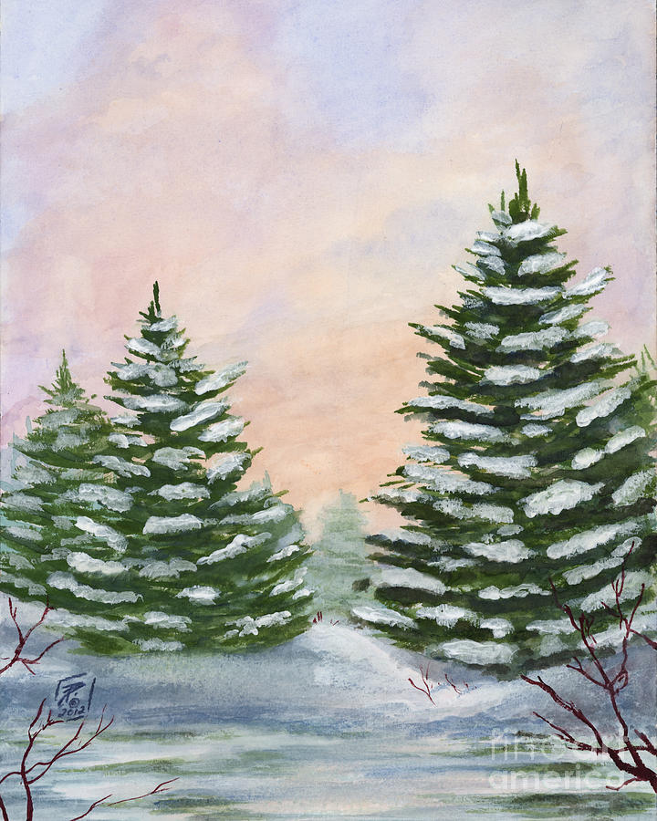 Spring is Coming Painting by Brandy Woods