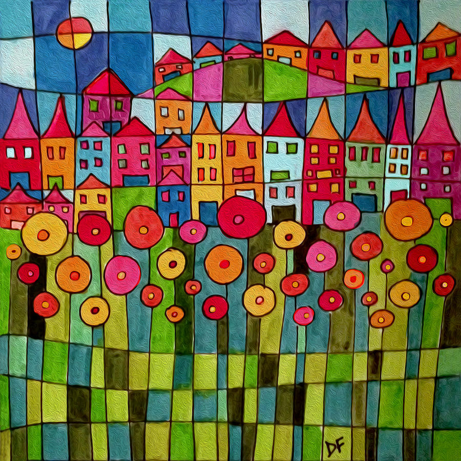 Spring is coming Mixed Media by Dora Ficher