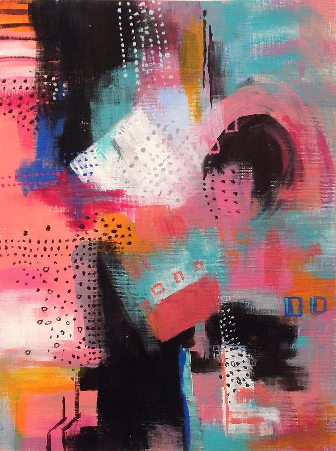 Squiggles and Wiggles  #7 Painting by Suzzanna Frank