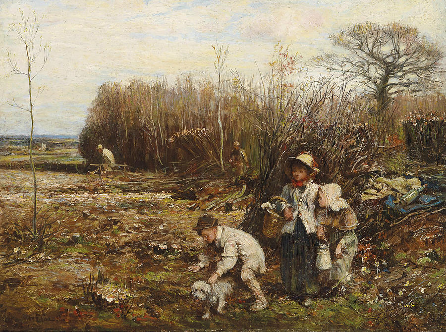 Spring Painting by John Robertson Reid