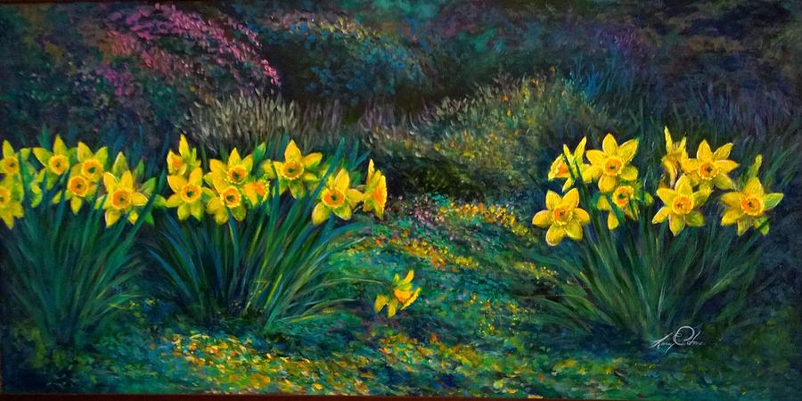 Spring Painting by Larry Palmer