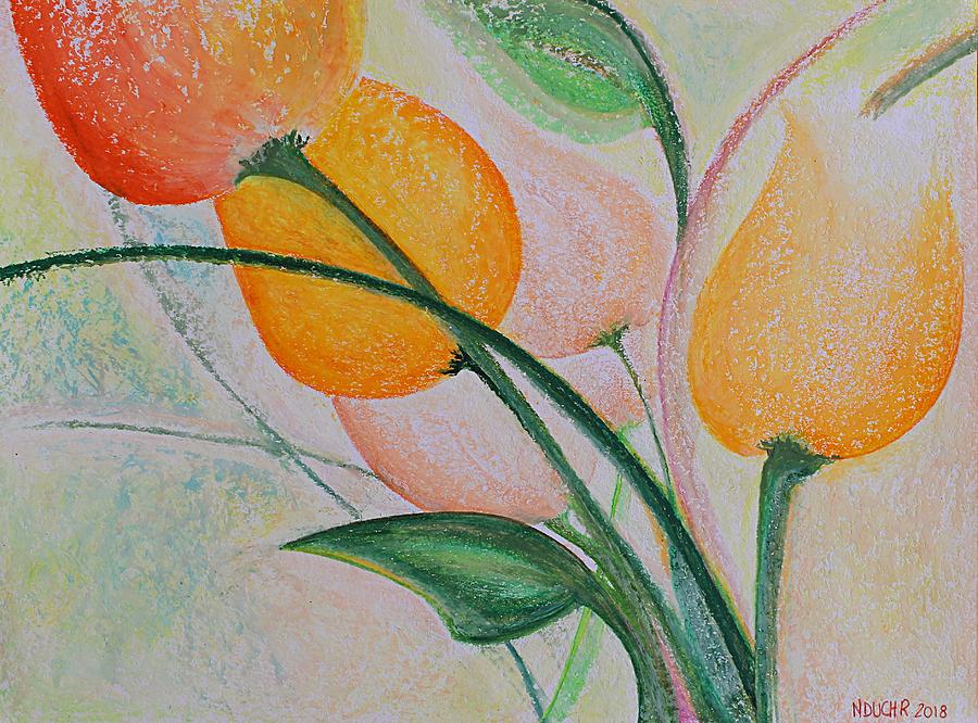 Spring light Pastel by Norma Duch