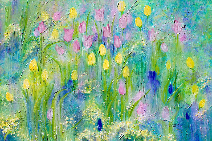 Spring Painting by Linda Rauch