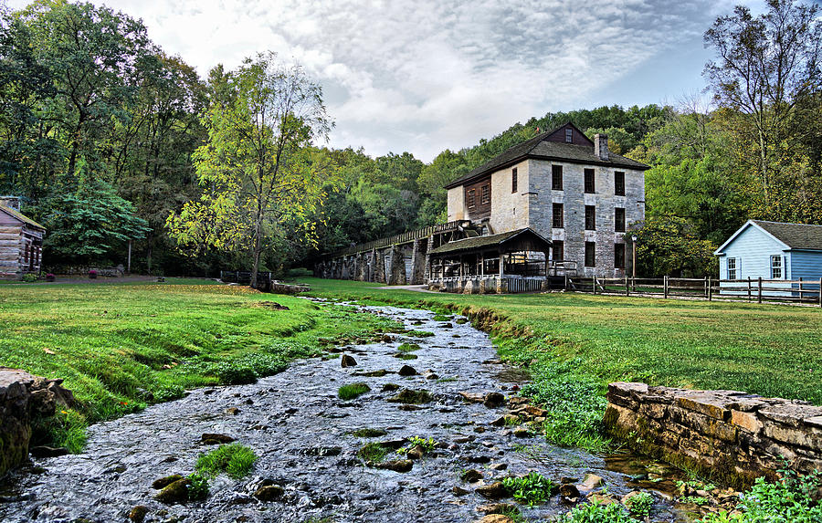 Spring Mill State Park Photograph by Sandy Keeton