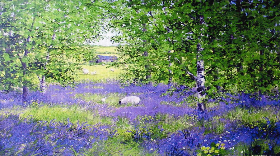 Spring Morning Painting by Stuart Parnell