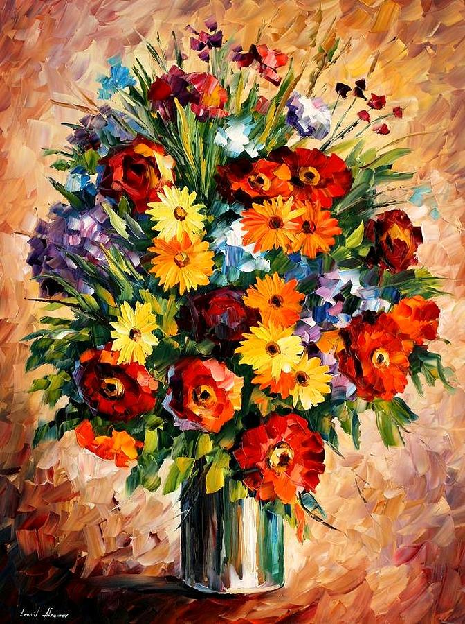 Spring Passion Painting by Leonid Afremov