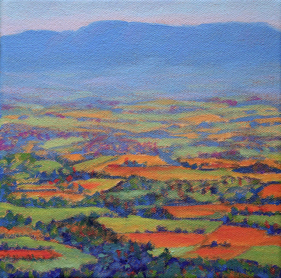 Spring Painting - Spring Patchwork 1 by Bonnie Mason