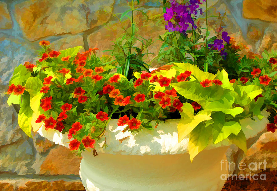 Spring Photograph - Spring Planter by Mike Nellums
