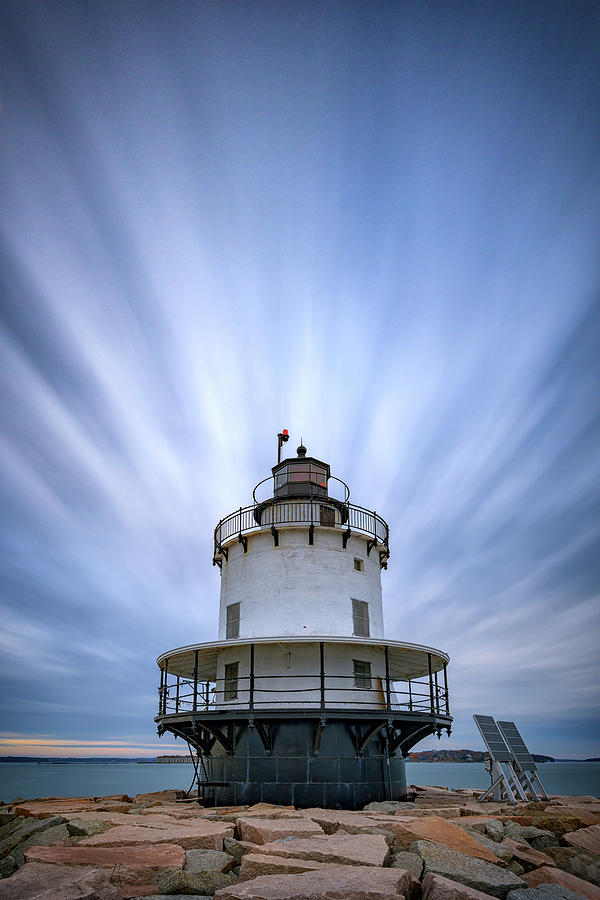 Portland Photograph - Spring Point Ledge Lighthouse by Rick Berk
