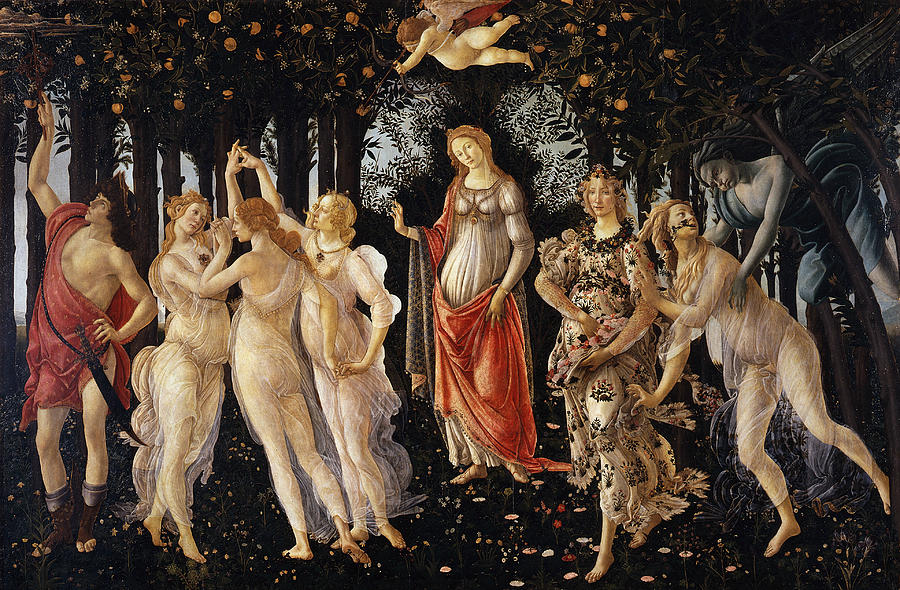 Sandro Botticelli Painting - Spring  by Sandro Botticelli