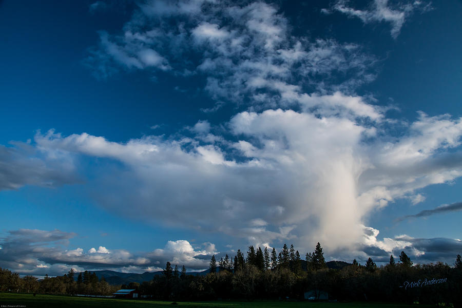 Spring Skies Of The Rogue Valley Photograph by Mick Anderson