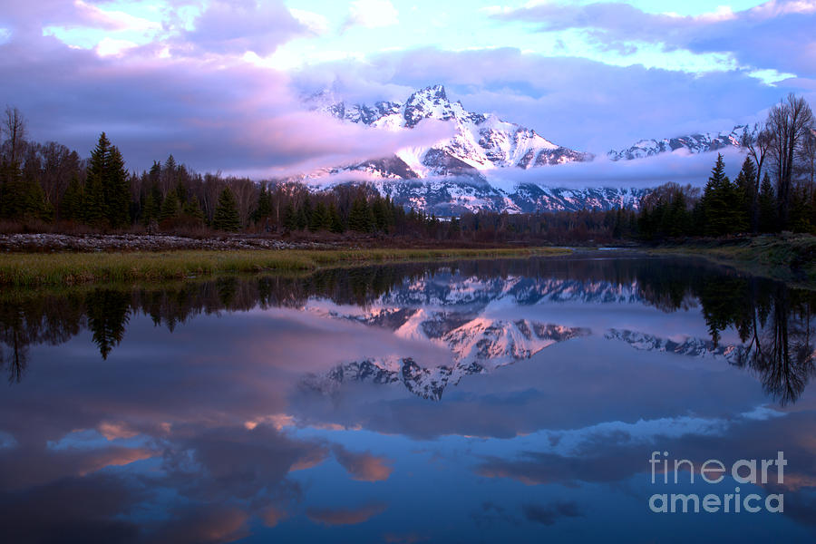 Spring Snake River Reflections Photograph by Adam Jewell