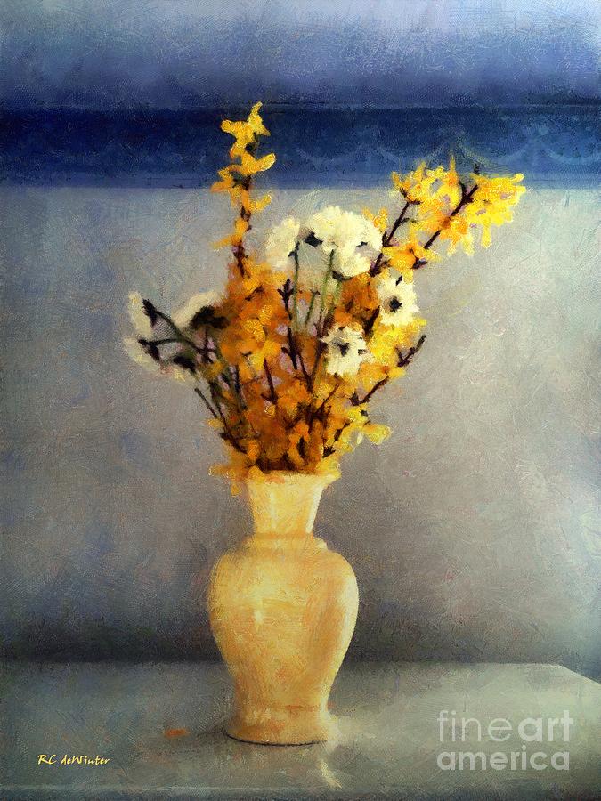 Spring Spice Painting by RC DeWinter