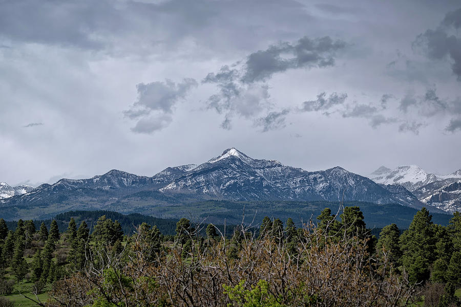Spring Storm Behind Pagosa Peak by Jason Coward Spring Storm Behind Pagosa Peak by Jason Coward