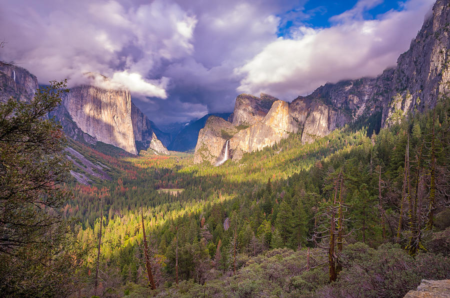 Spring Storm in Yosemite Valley Photograph by Scott McGuire