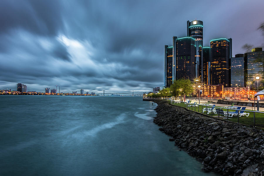 Storm Season in Detroit  Photograph by Pravin Sitaraman