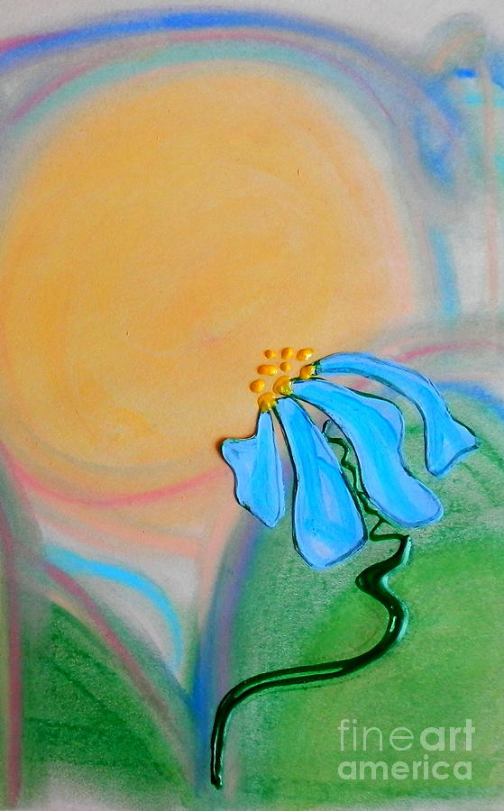Spring sun Mixed Media by Barbara Leigh Art