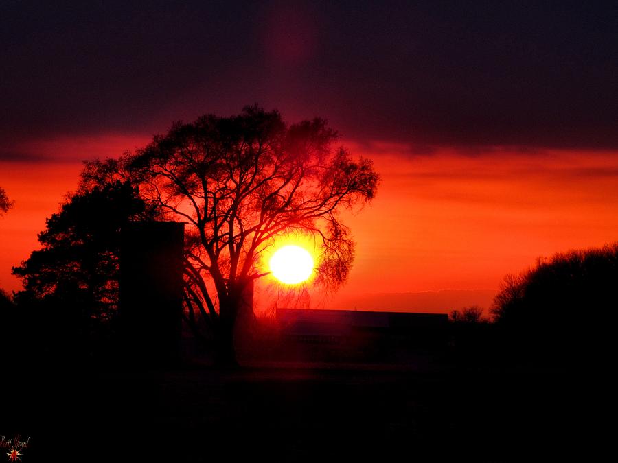 Spring Sunset Photograph by Scott Hovind