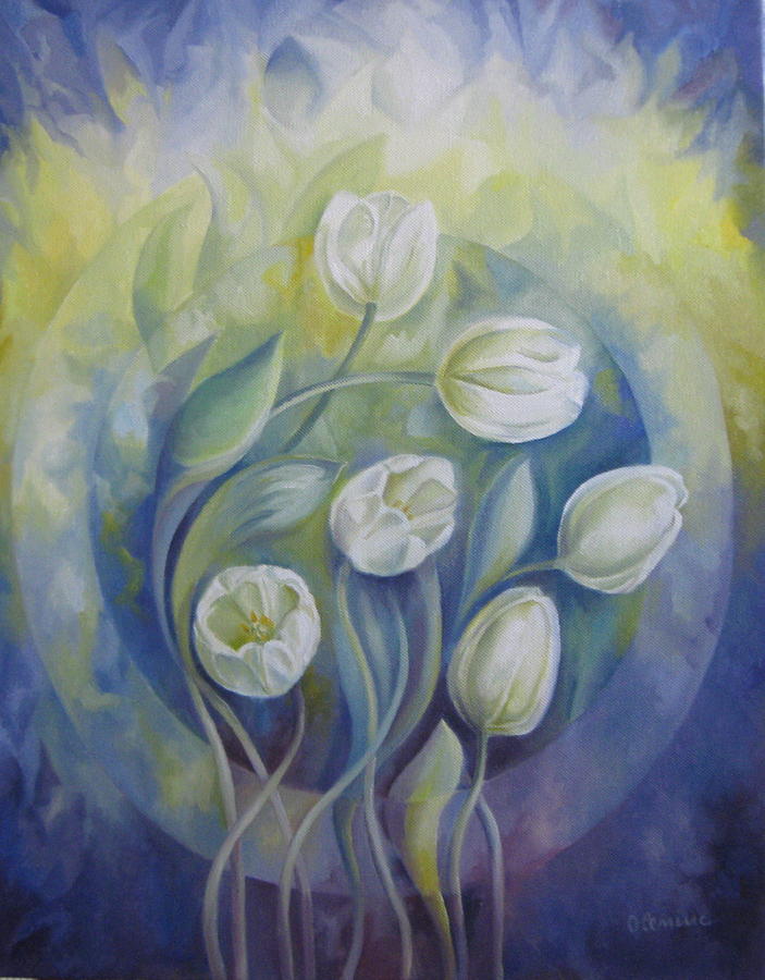 Spring symphony Painting by Elena Oleniuc