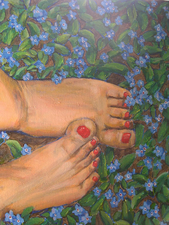Flower Painting - Spring by Tara Lewis