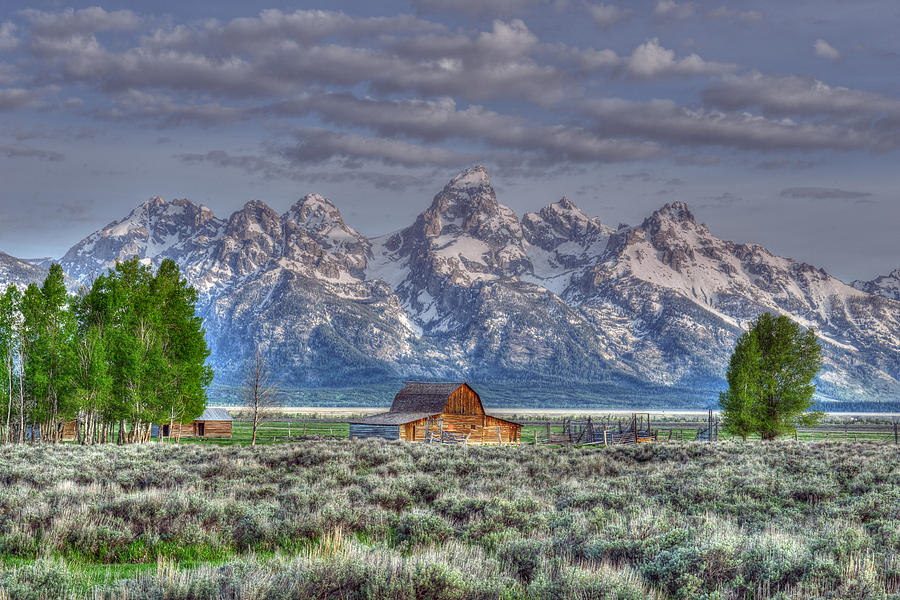 Spring Teton Barn by David Armstrong Spring Teton Barn by David Armstrong