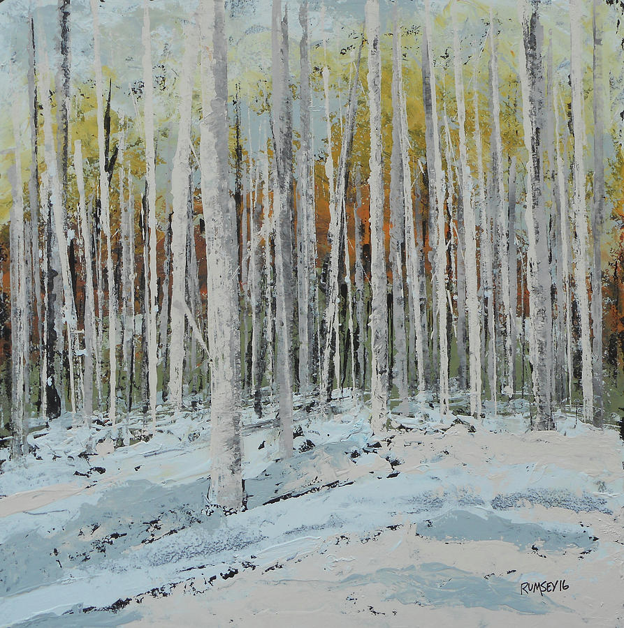 Spring Thaw Painting by Rhodes Rumsey