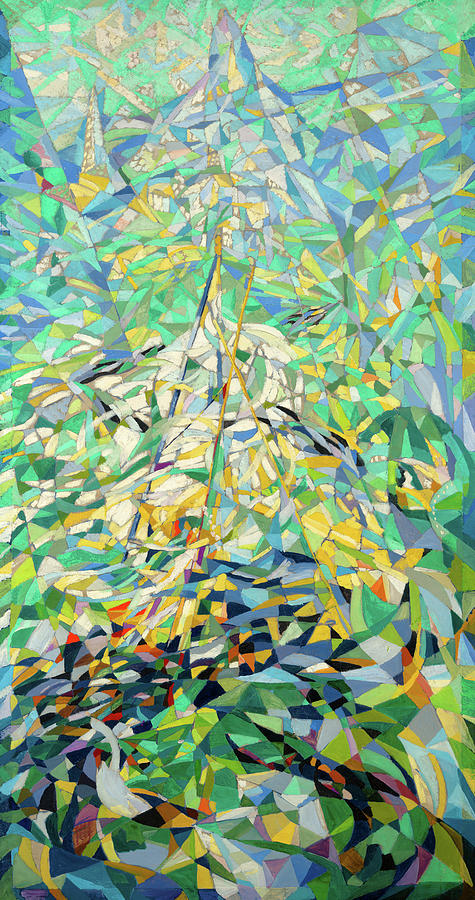 Spring, The Procession Painting by Mountain Dreams - Fine Art America