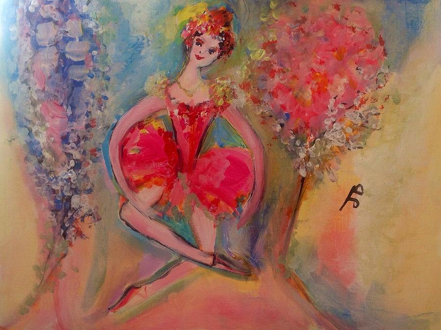 Spring time ballet Painting by Judith Desrosiers