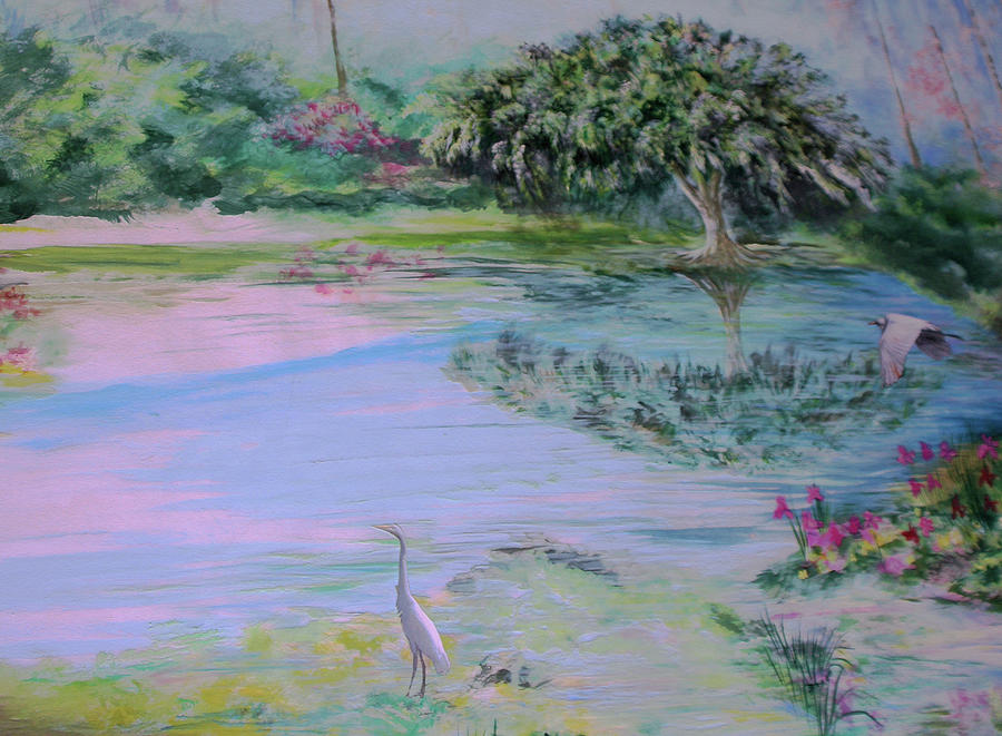 Spring Time Colors Painting by Virginia Bond
