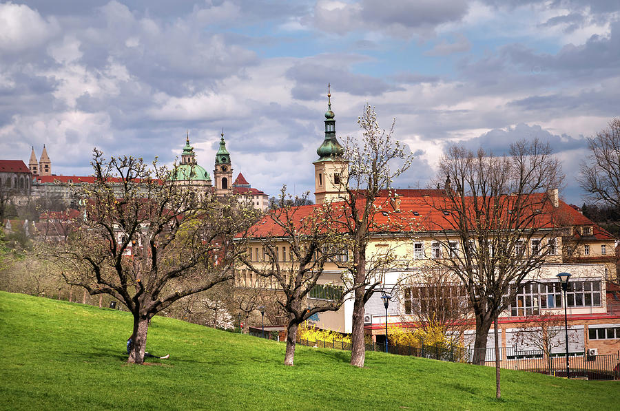 Spring Time in Prague. Lesser Town Photograph by Jenny Rainbow
