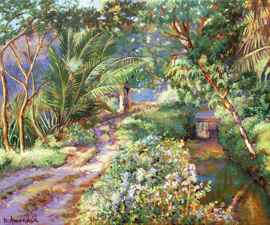 Spring Time In South India Painting by Dominique Amendola