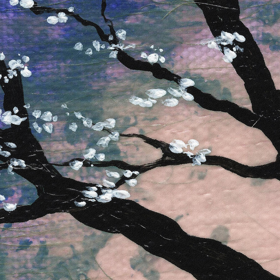 Spring Tree Painting by Irina Sztukowski