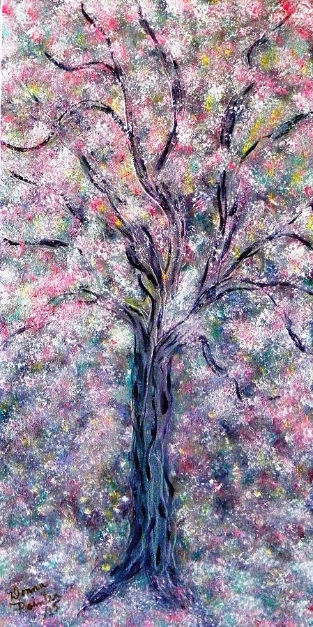 Spring Tree of Life Painting by Donna Painter